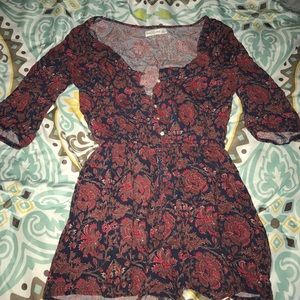 Abercrombie and Fitch Patterned Romper